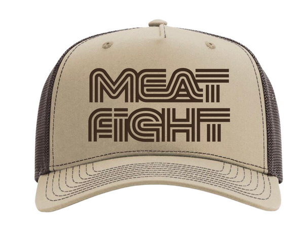 Meat Fight Hat - Light Brown