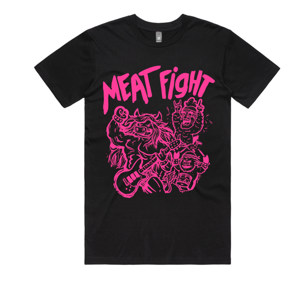 Meat Fight Band Tee - Black