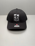 Meat Fight Black Logo Hat
